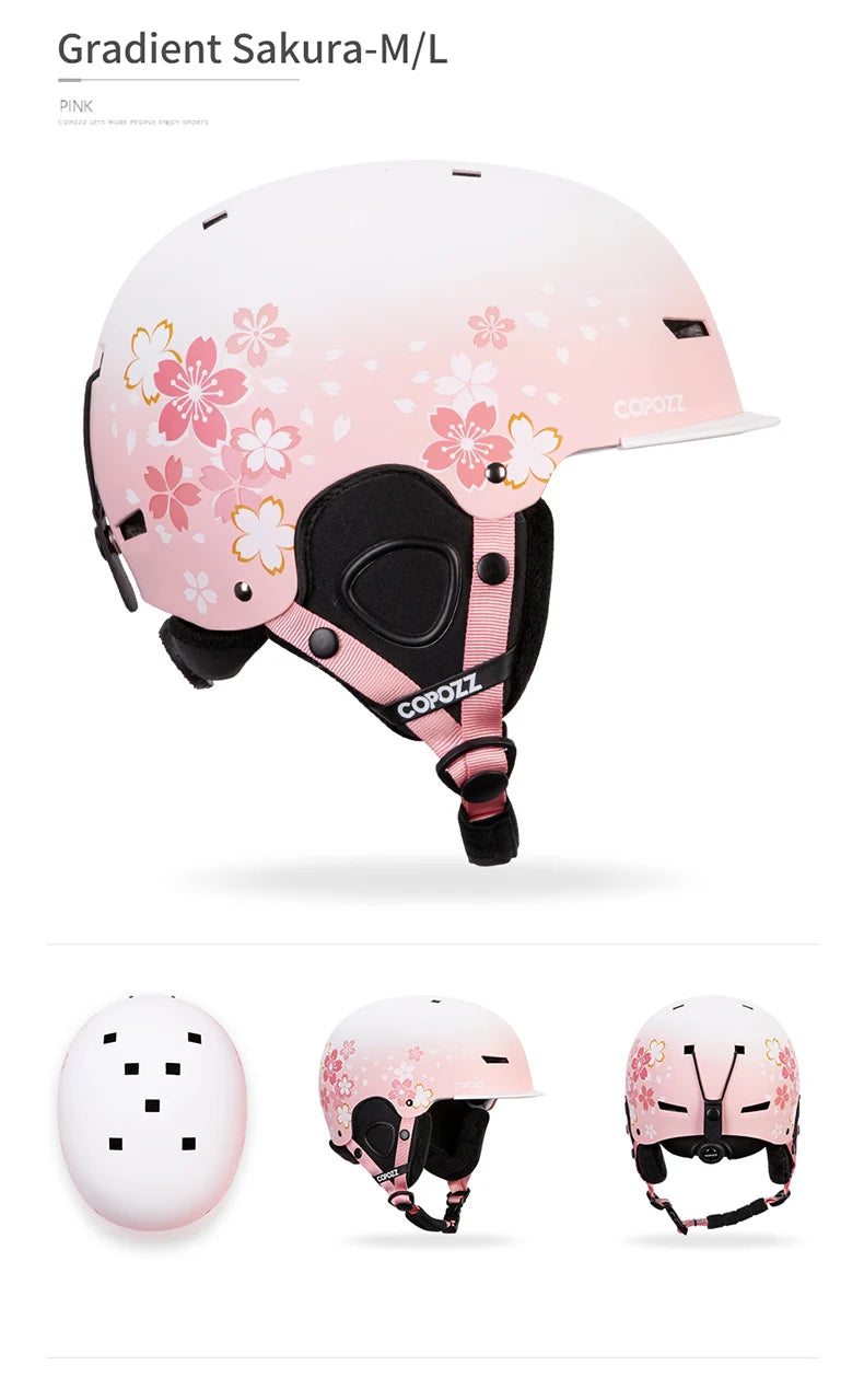 COPOZZ Unisex Anti-Impact Ski & Snowboard Helmet