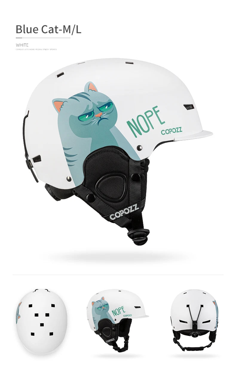 COPOZZ Unisex Anti-Impact Ski & Snowboard Helmet