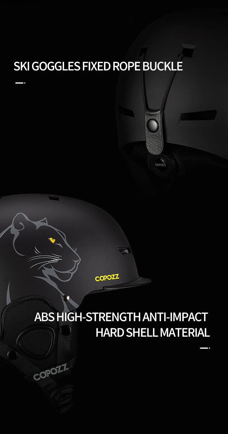 COPOZZ Unisex Anti-Impact Ski & Snowboard Helmet