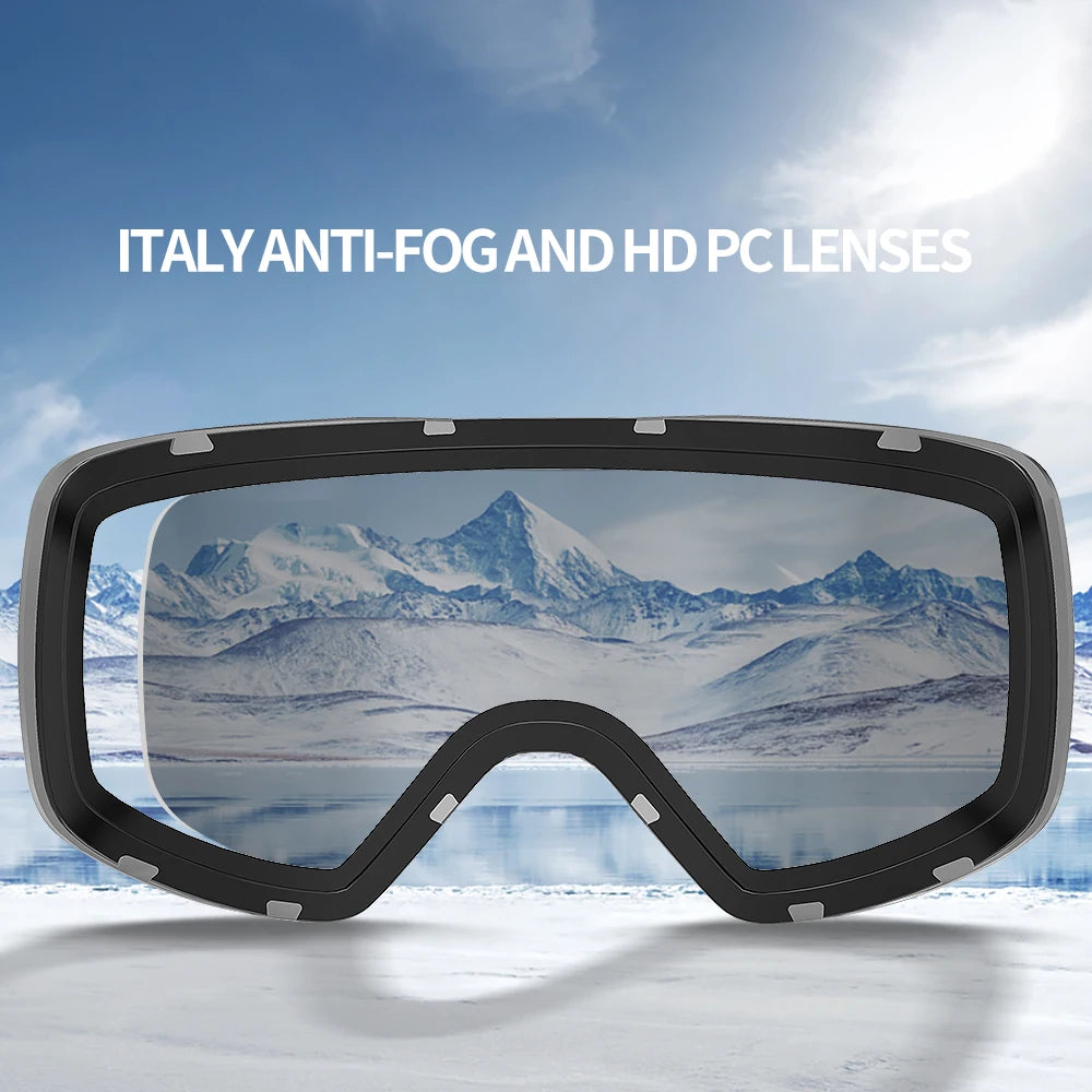 Anti-Fog Pro Ski & Snowboard Goggles
