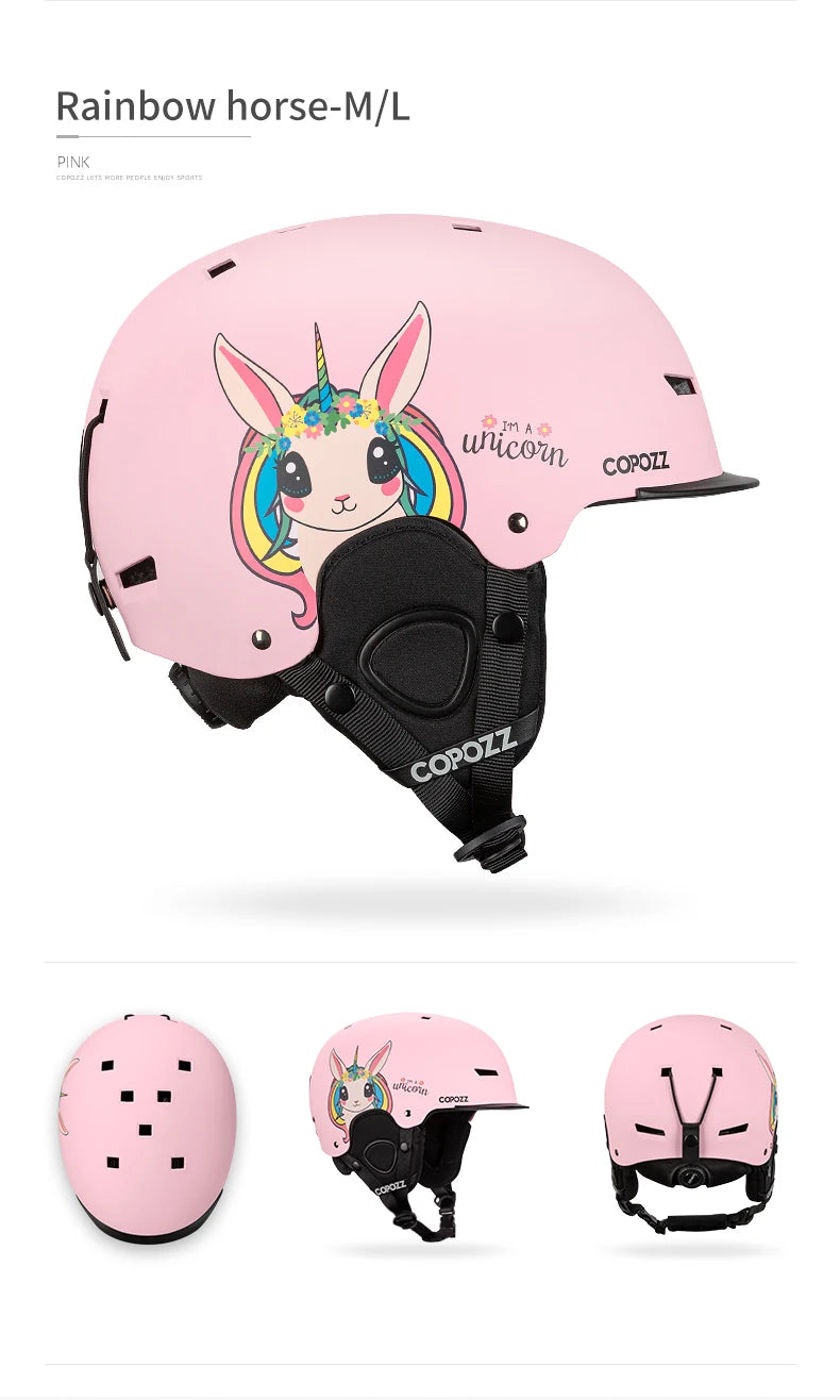 COPOZZ Unisex Anti-Impact Ski & Snowboard Helmet