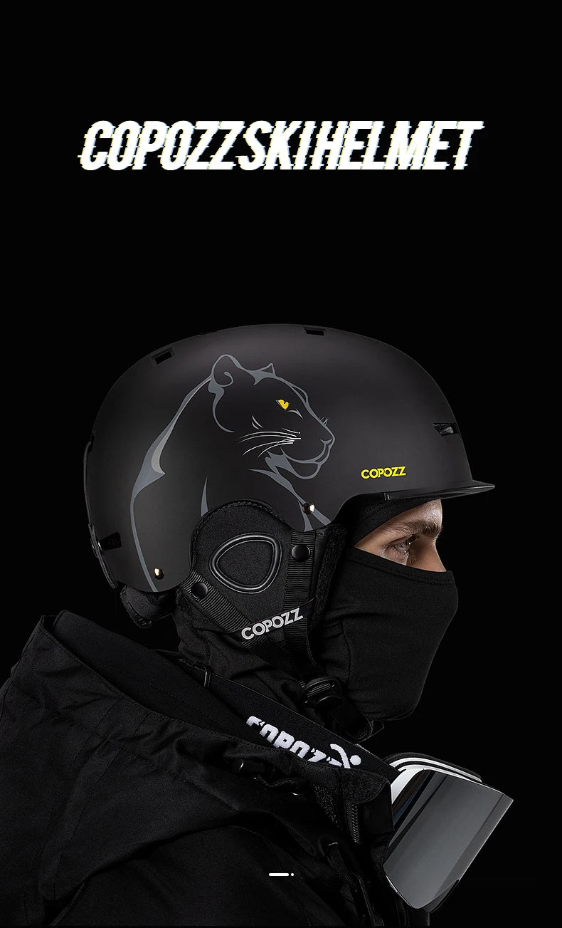 COPOZZ Unisex Anti-Impact Ski & Snowboard Helmet