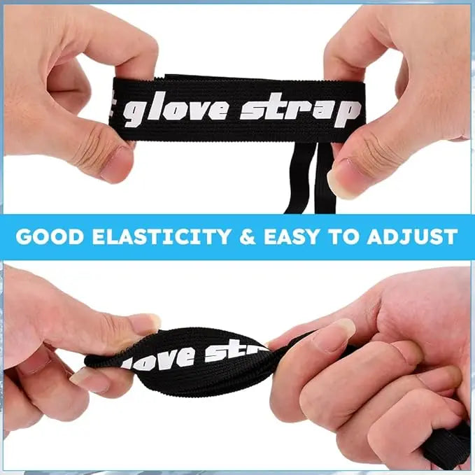 Elastic Glove Wrist Leash for Skiing, Snowboarding & Mountaineering