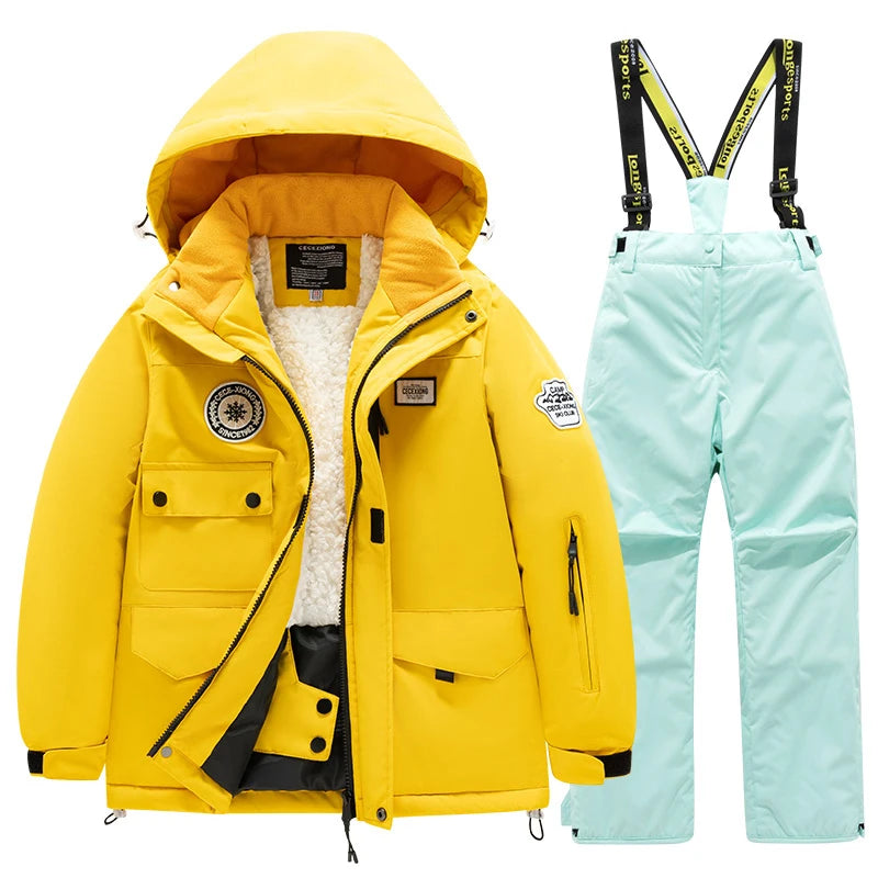 Waterproof Winter Ski Suit for Kids