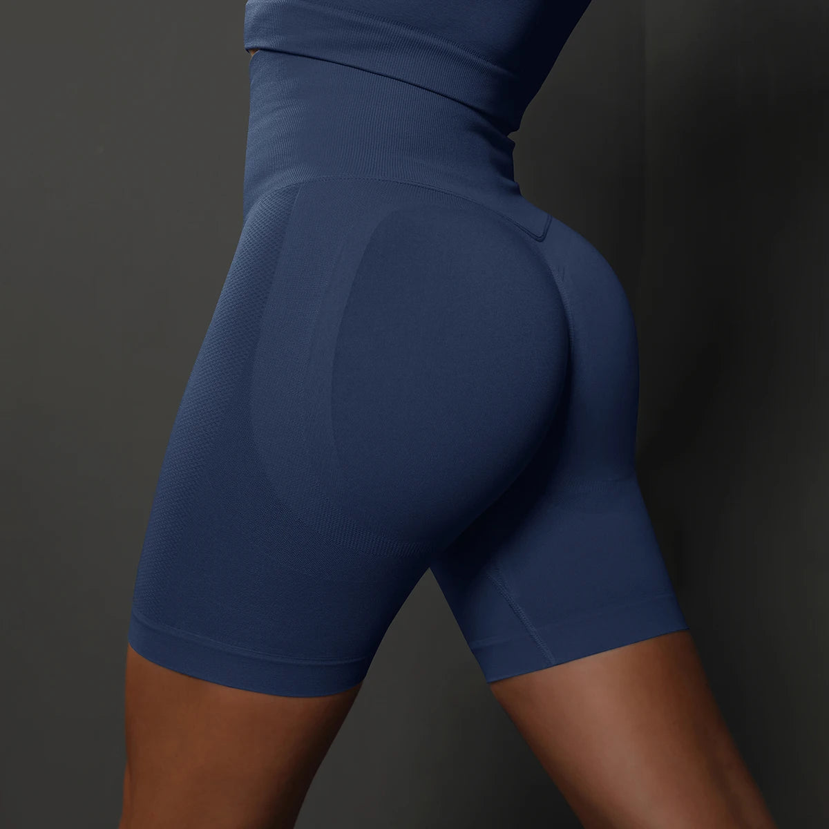 Seamless High-Waist Yoga Shorts for Women