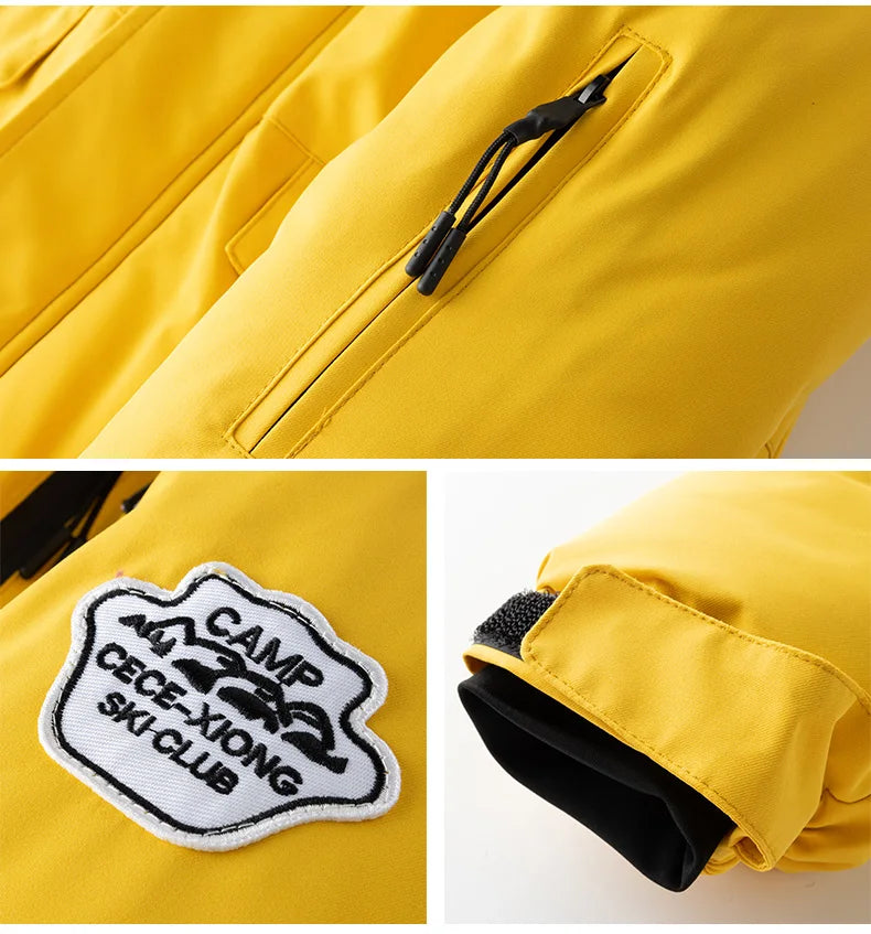 Waterproof Winter Ski Suit for Kids