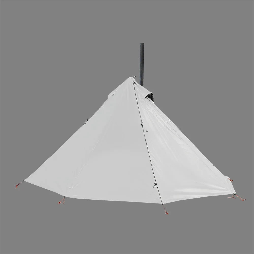 Ultralight 1-Person Hot Tent with Chimney Window for Winter