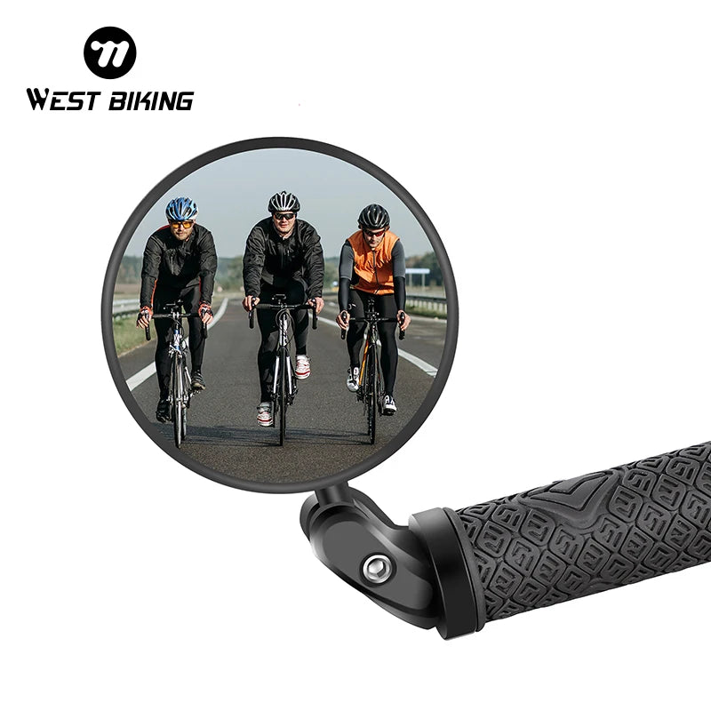 West Biking 360° Adjustable Bike Rearview Mirror