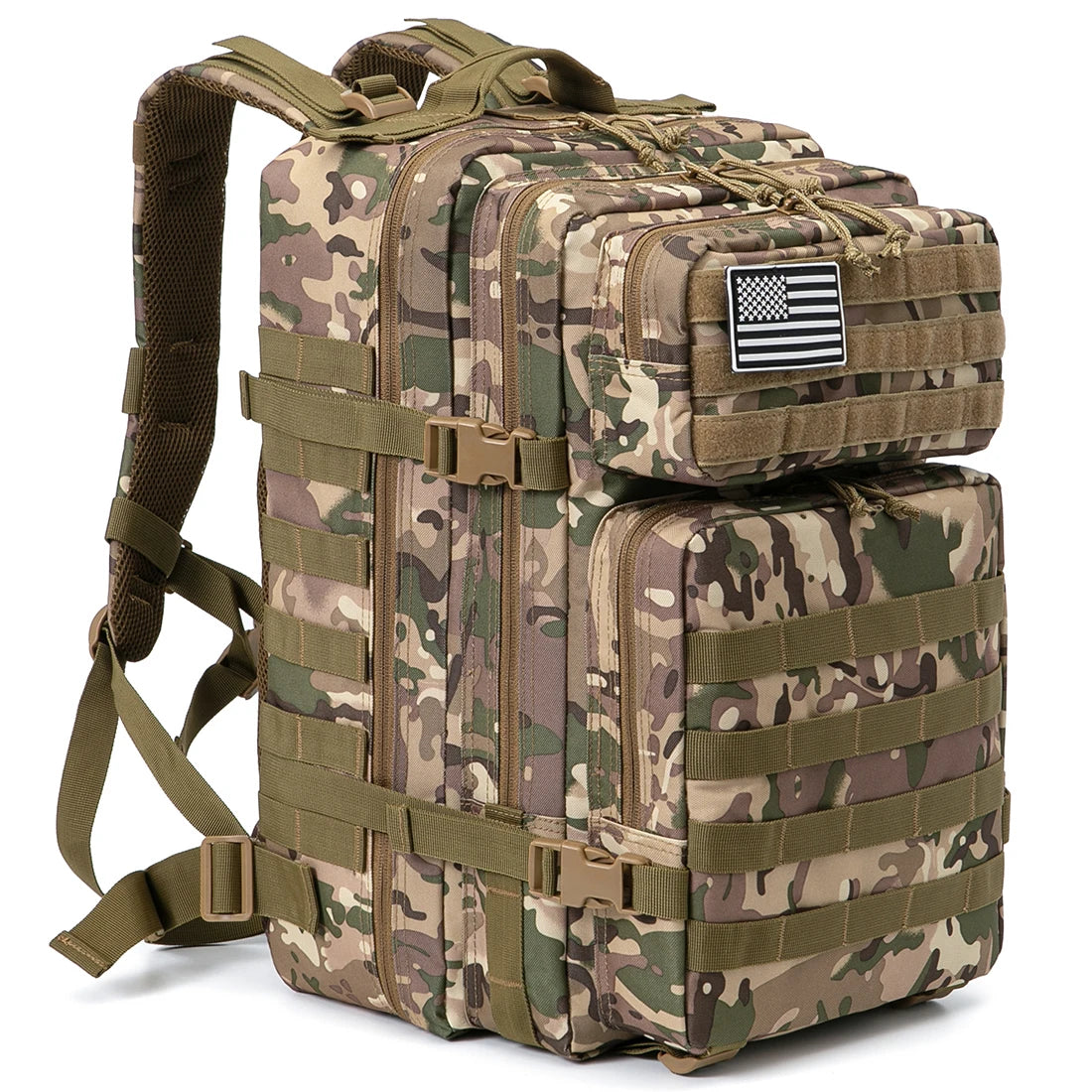 45L Tactical MOLLE Backpack for Camping, Trekking & Outdoor Use