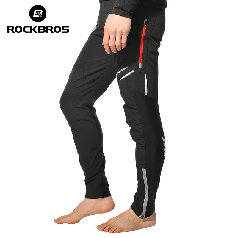 ROCKBROS Summer Cycling Pants – Breathable & Reflective Unisex Sports Trousers