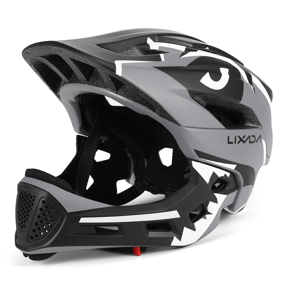 Kids Detachable Full-Face Bike Helmet – Multi-Sport Protection