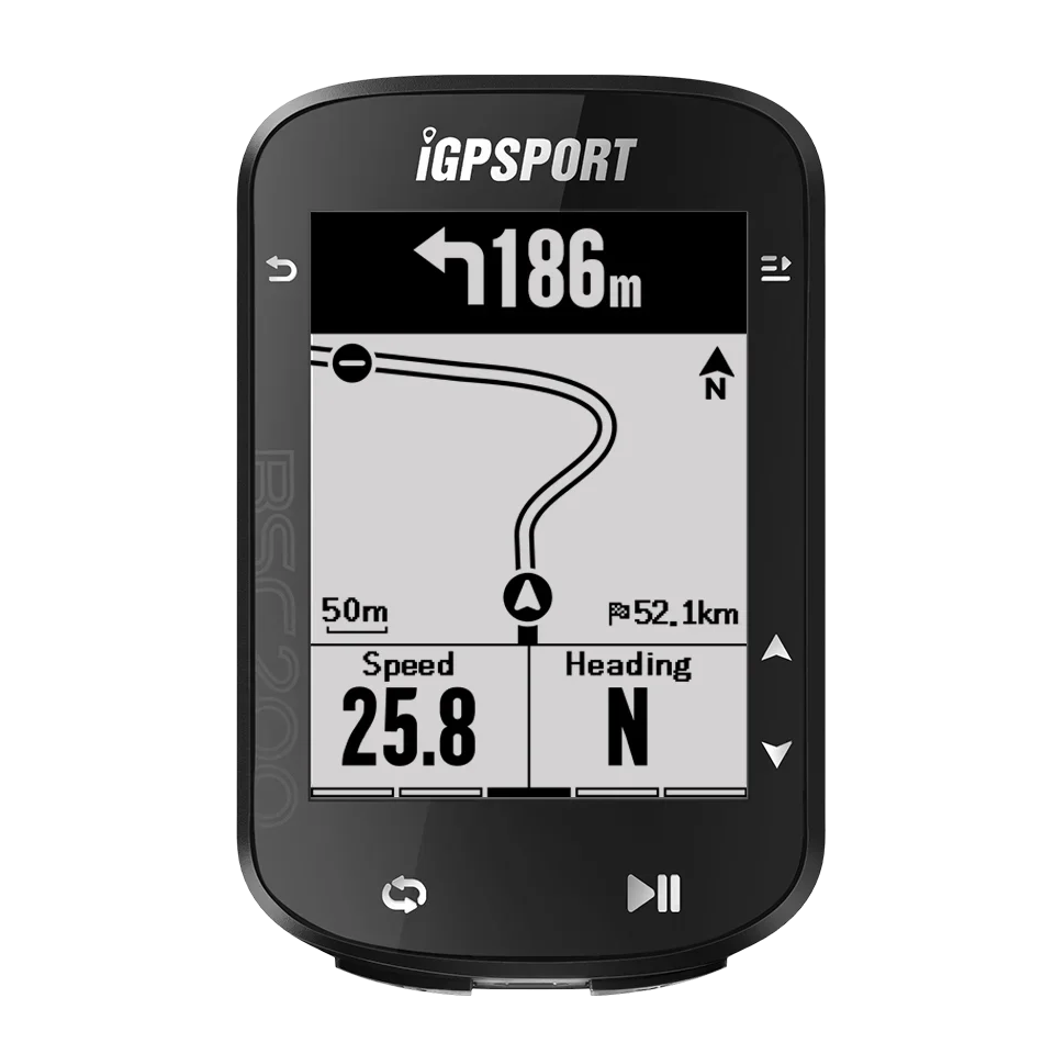 iGPSPORT BSC200 GPS Wireless Cycling Speedometer with ANT+ & Bluetooth 5.0