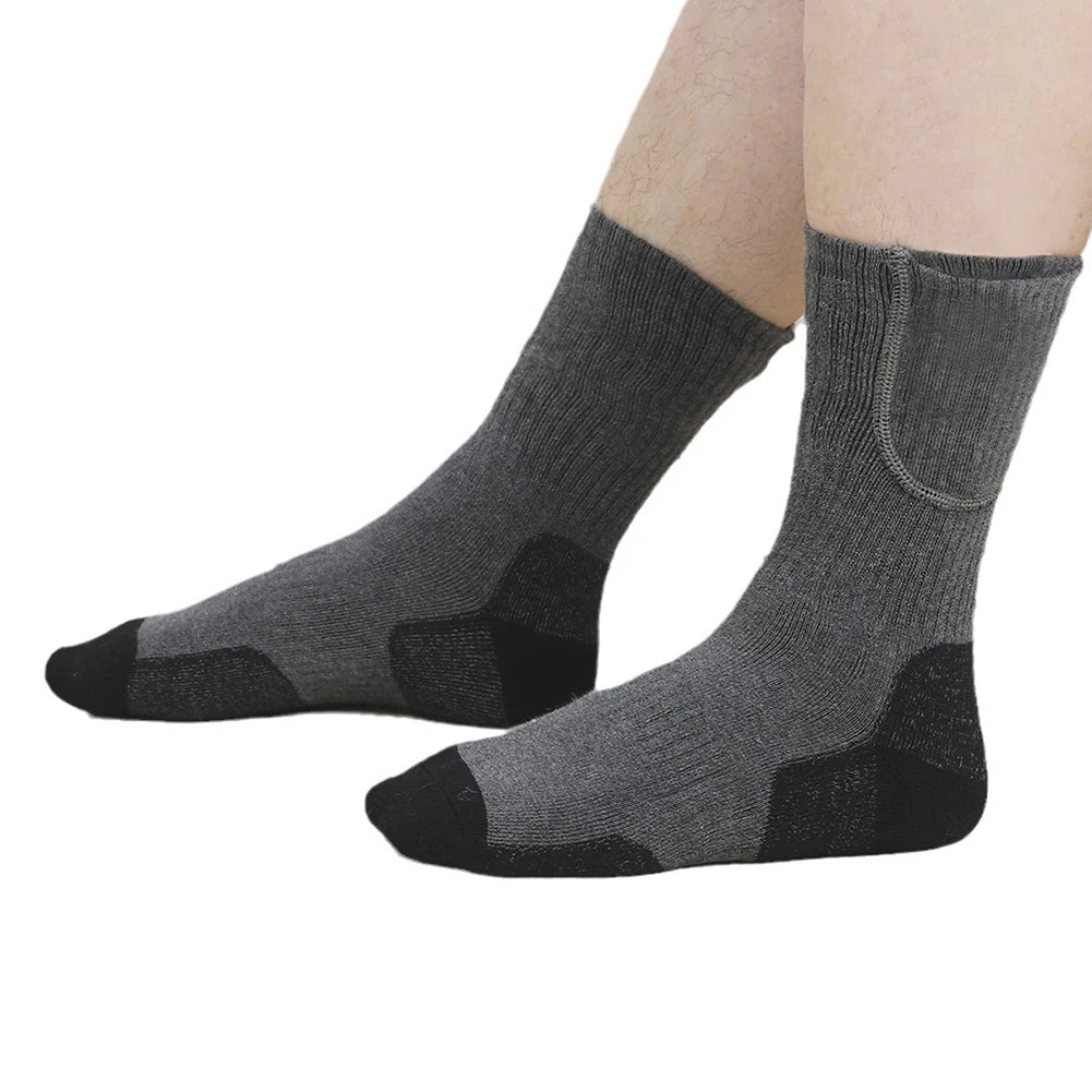 Unisex Rechargeable Heated Thermal Socks – Thickened & Washable