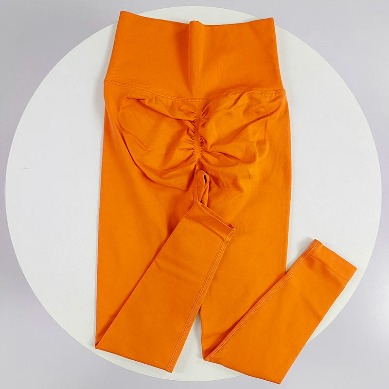 Seamless High-Waist Yoga Leggings for Women