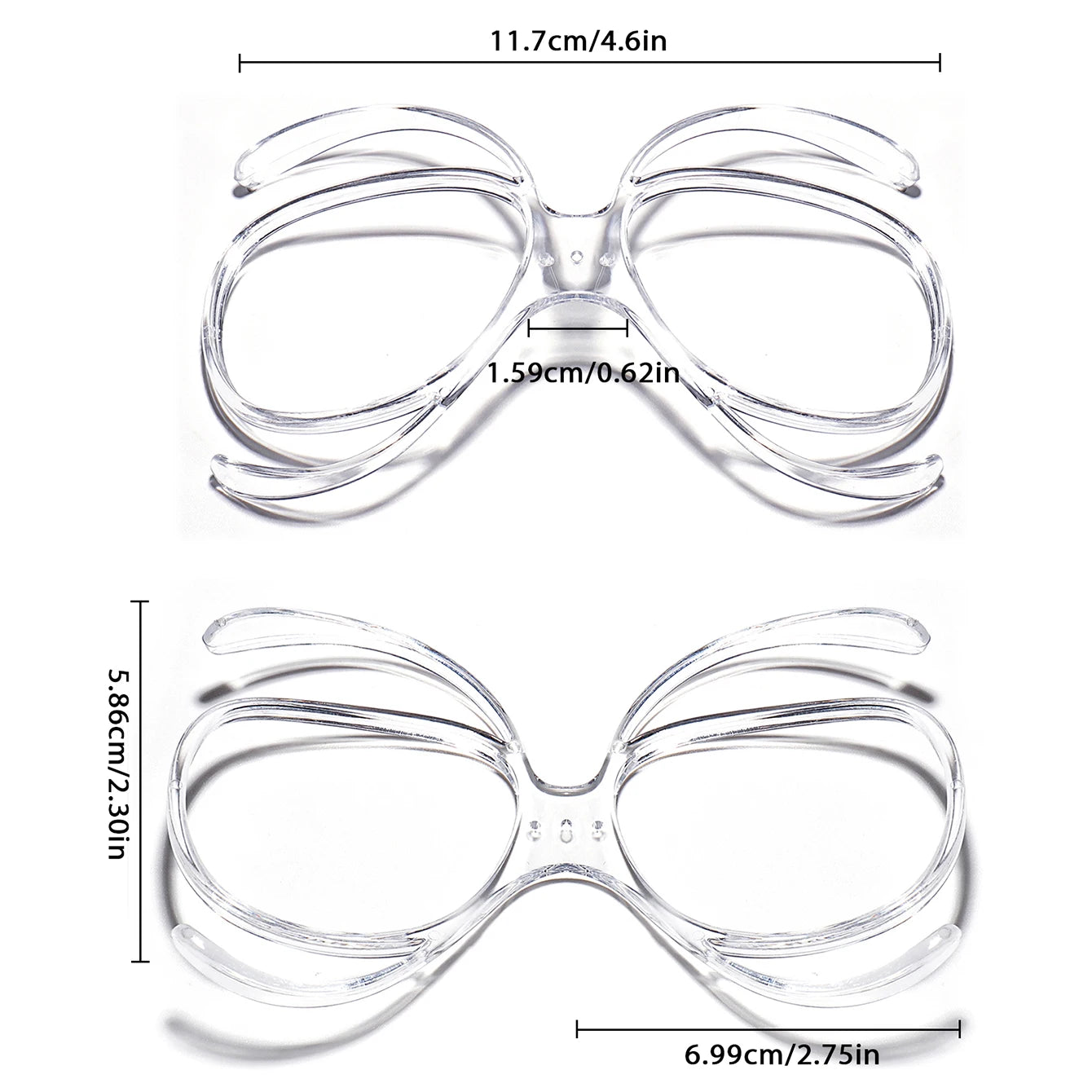 Anti-Fog Ski & Snowboard Goggles with Night Vision