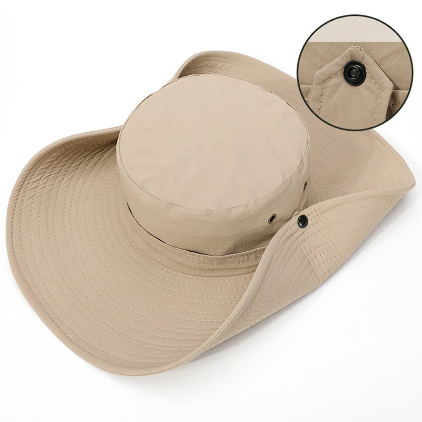 UV Mesh Bucket Hat with Wide Brim (2025)