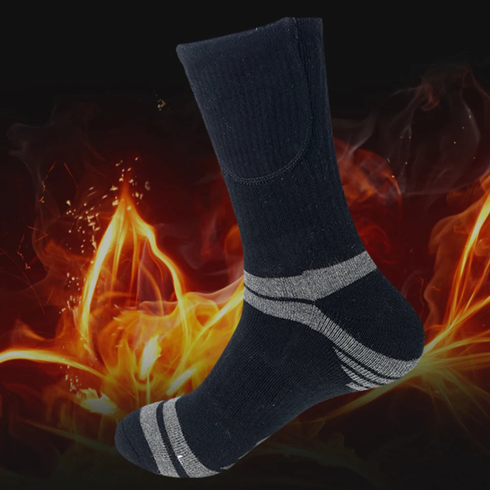 Unisex Rechargeable Heated Thermal Socks – Thickened & Washable