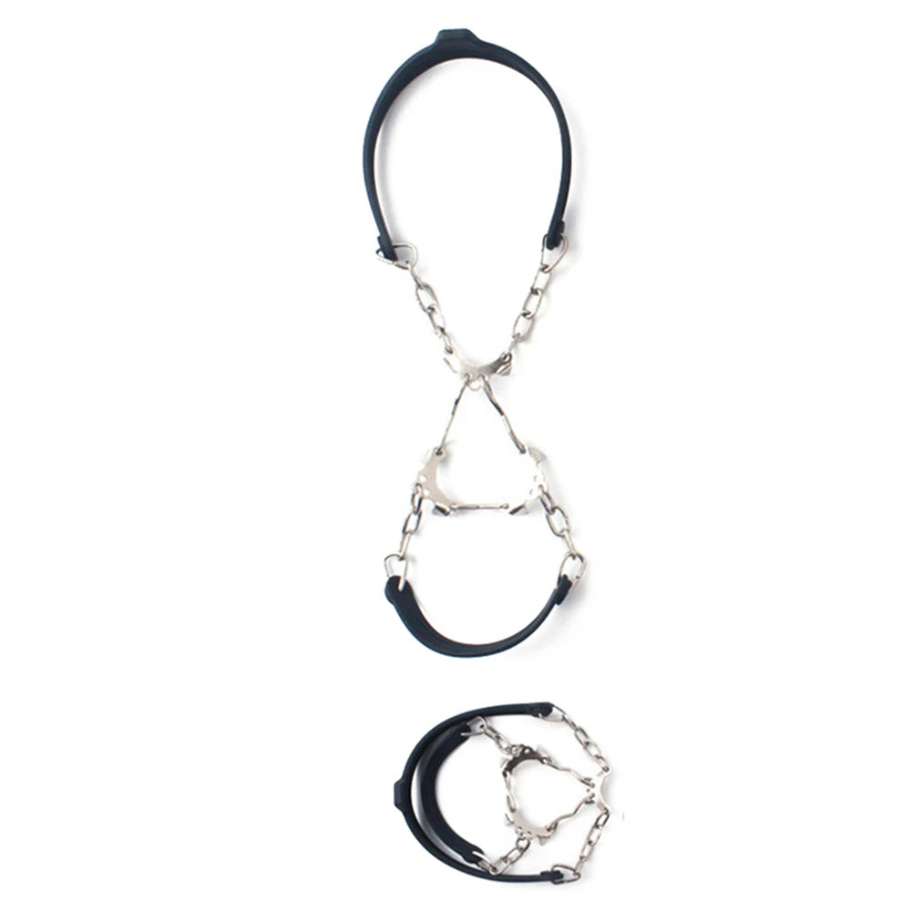 6-Teeth Anti-Slip Snow & Ice Crampons