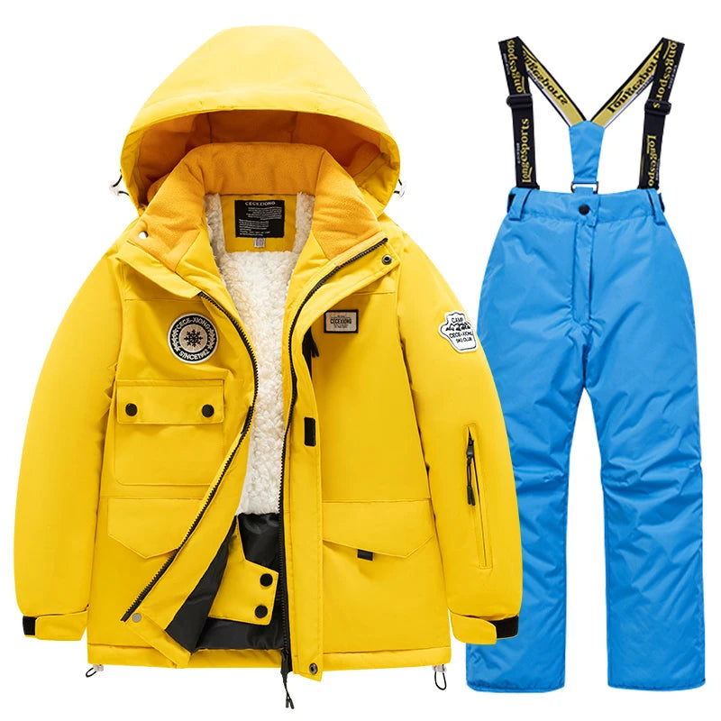 Waterproof Winter Ski Suit for Kids