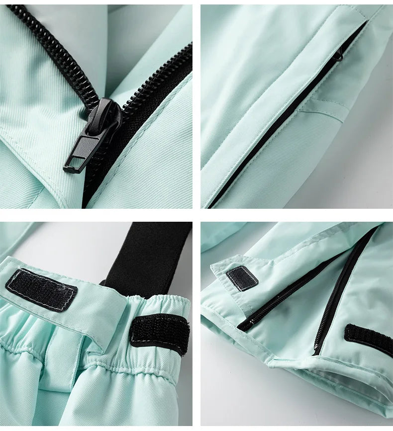 Waterproof Winter Ski Suit for Kids