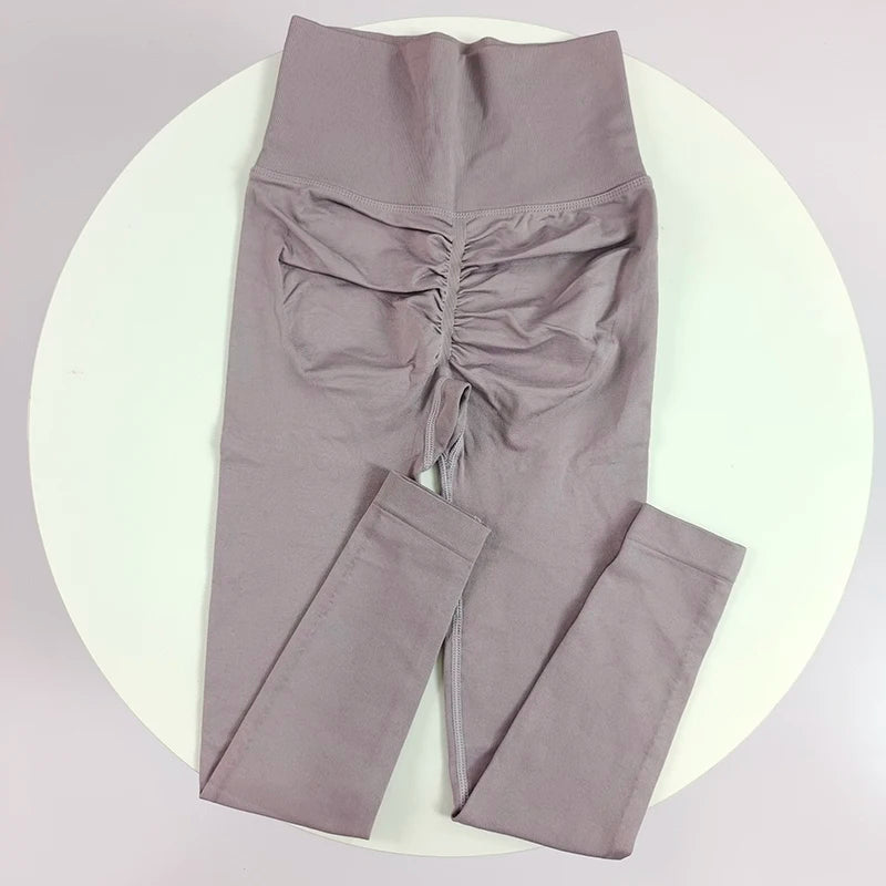 Seamless High-Waist Yoga Leggings for Women