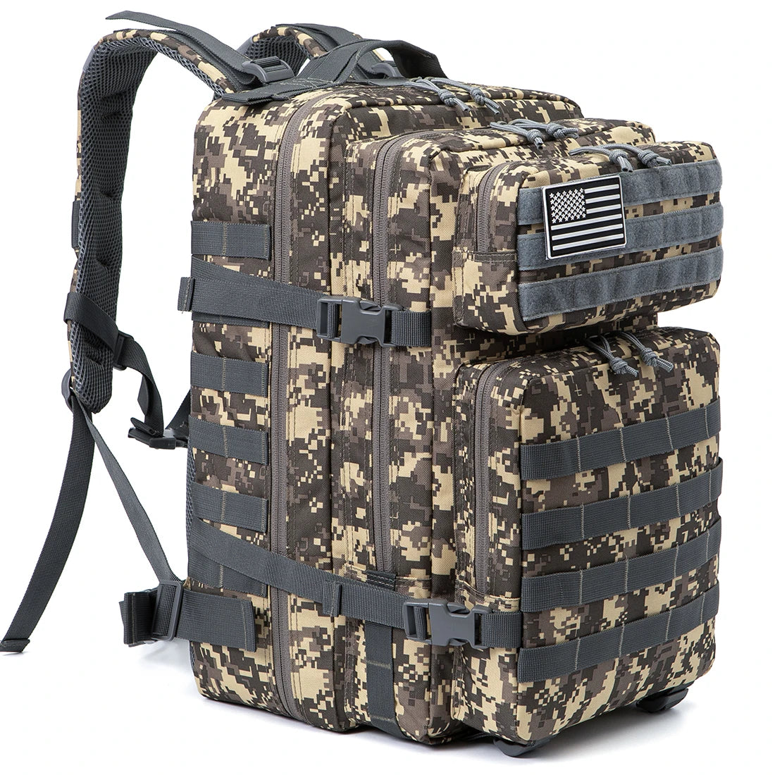 45L Tactical MOLLE Backpack for Camping, Trekking & Outdoor Use
