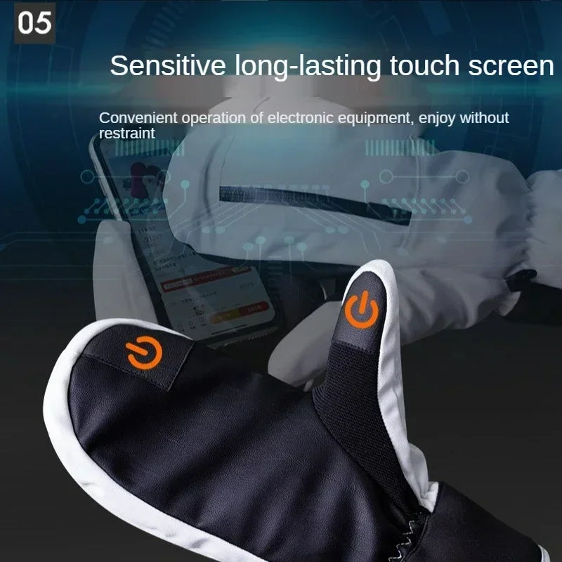 Touchscreen Winter Thermal Mittens for Men & Women (2025)