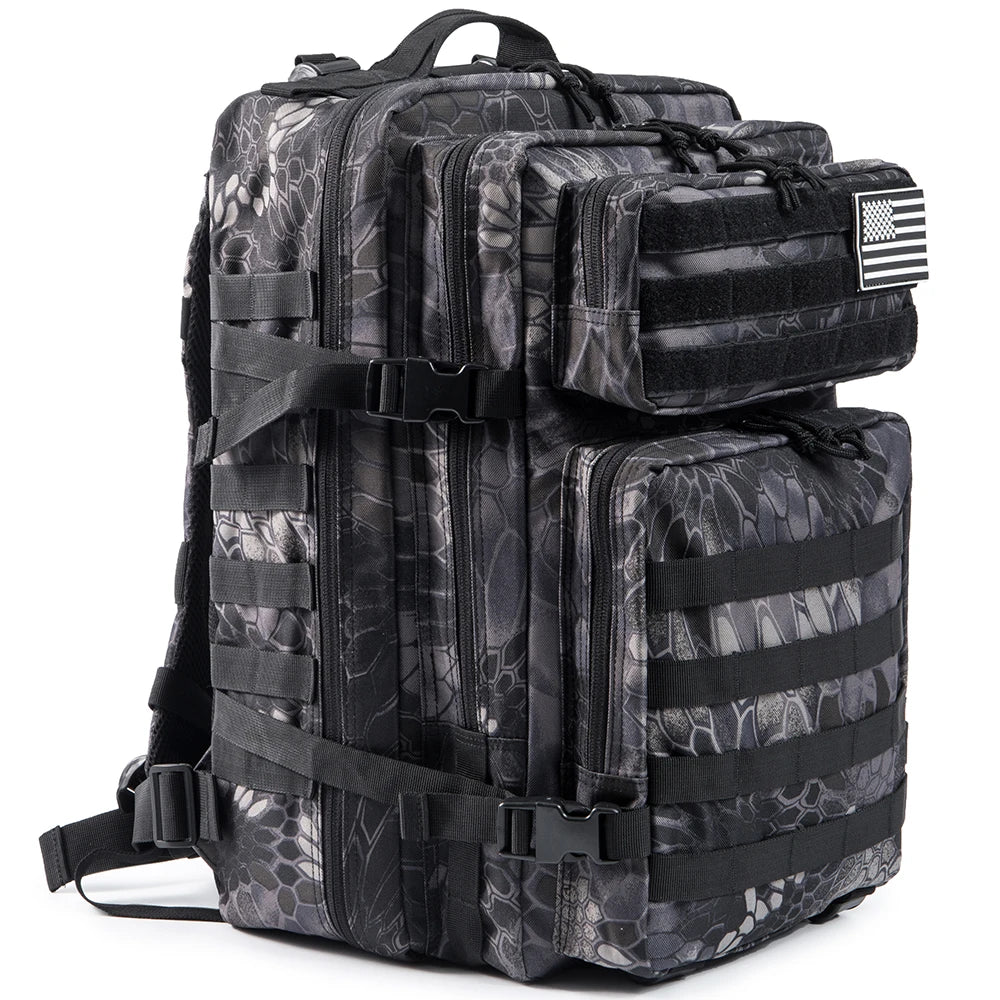 45L Tactical MOLLE Backpack for Camping, Trekking & Outdoor Use