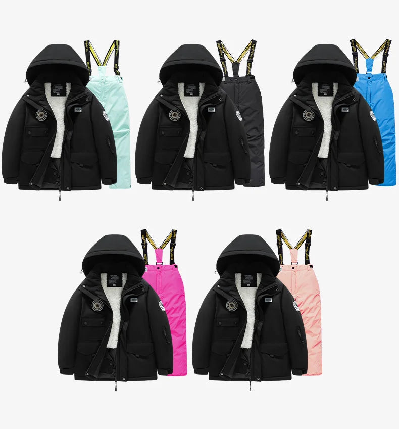 Waterproof Winter Ski Suit for Kids