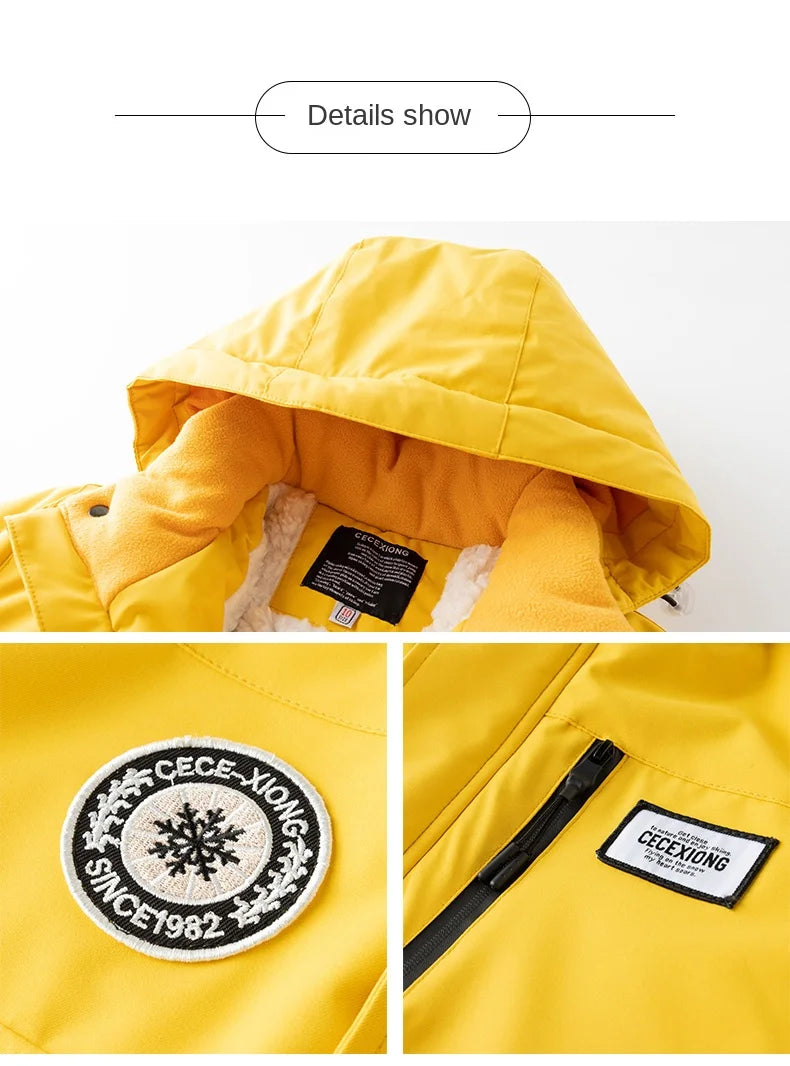 Waterproof Winter Ski Suit for Kids