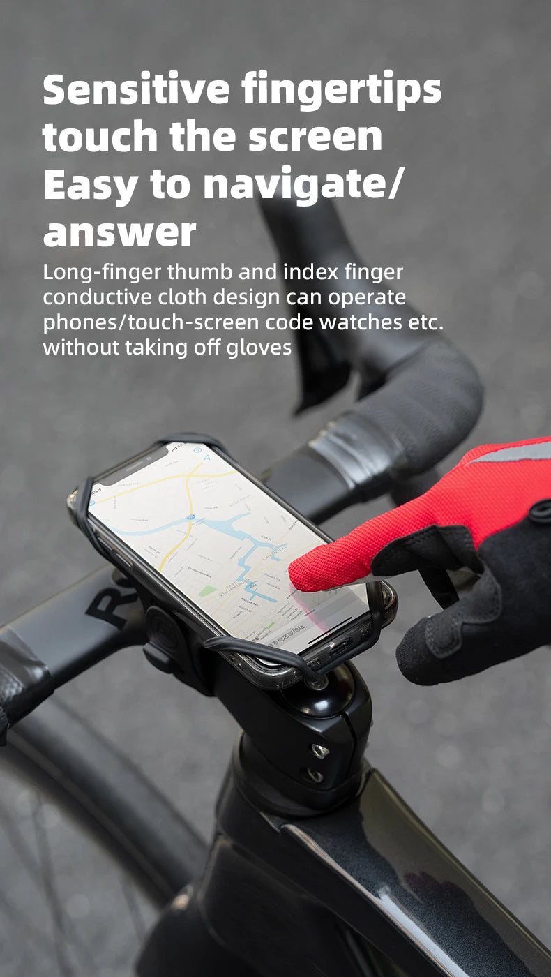 ROCKBROS Half-Finger Cycling Gloves for Men & Women