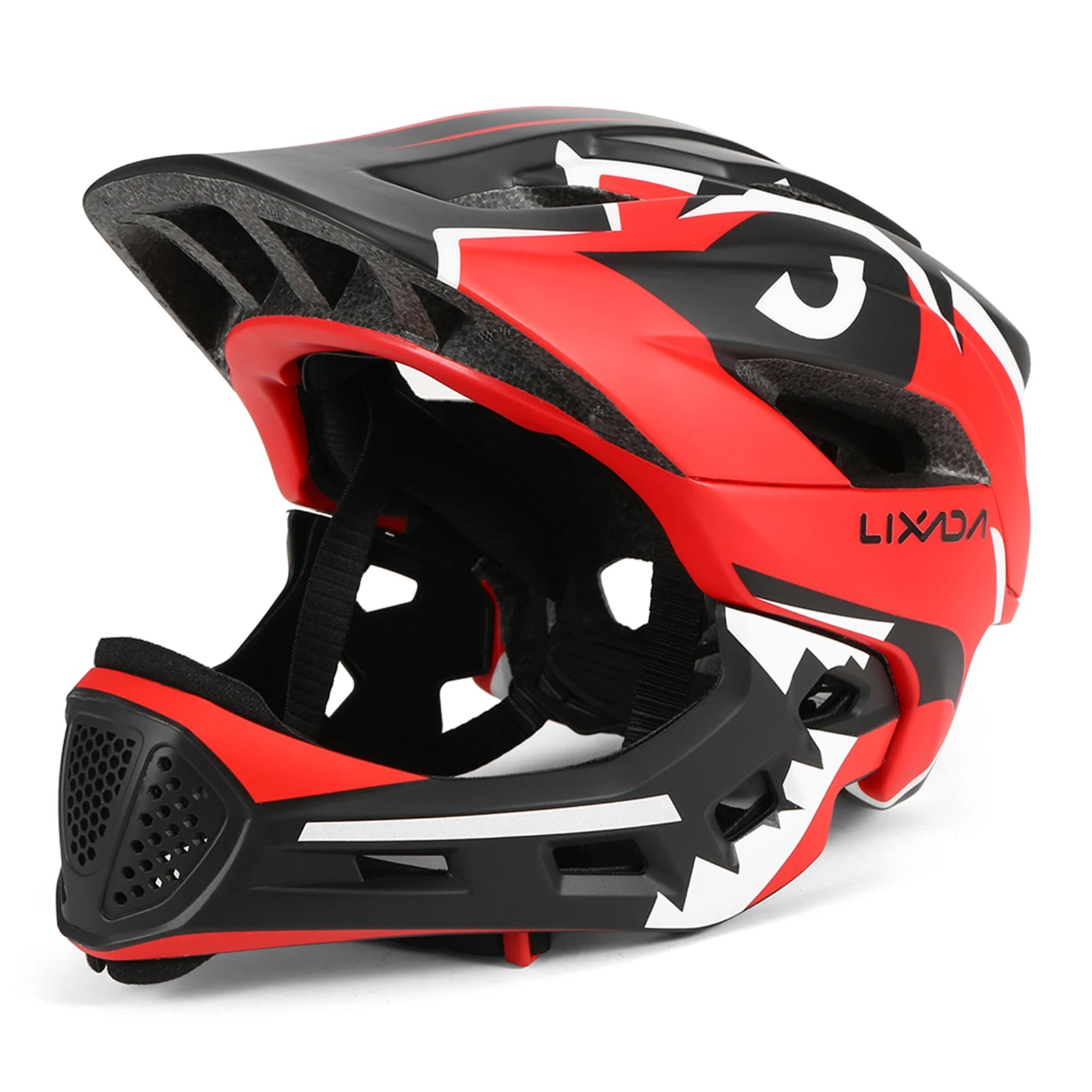 Kids Detachable Full-Face Bike Helmet – Multi-Sport Protection