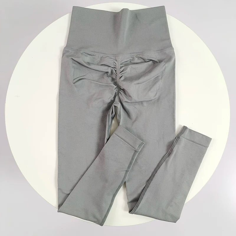 Seamless High-Waist Yoga Leggings for Women