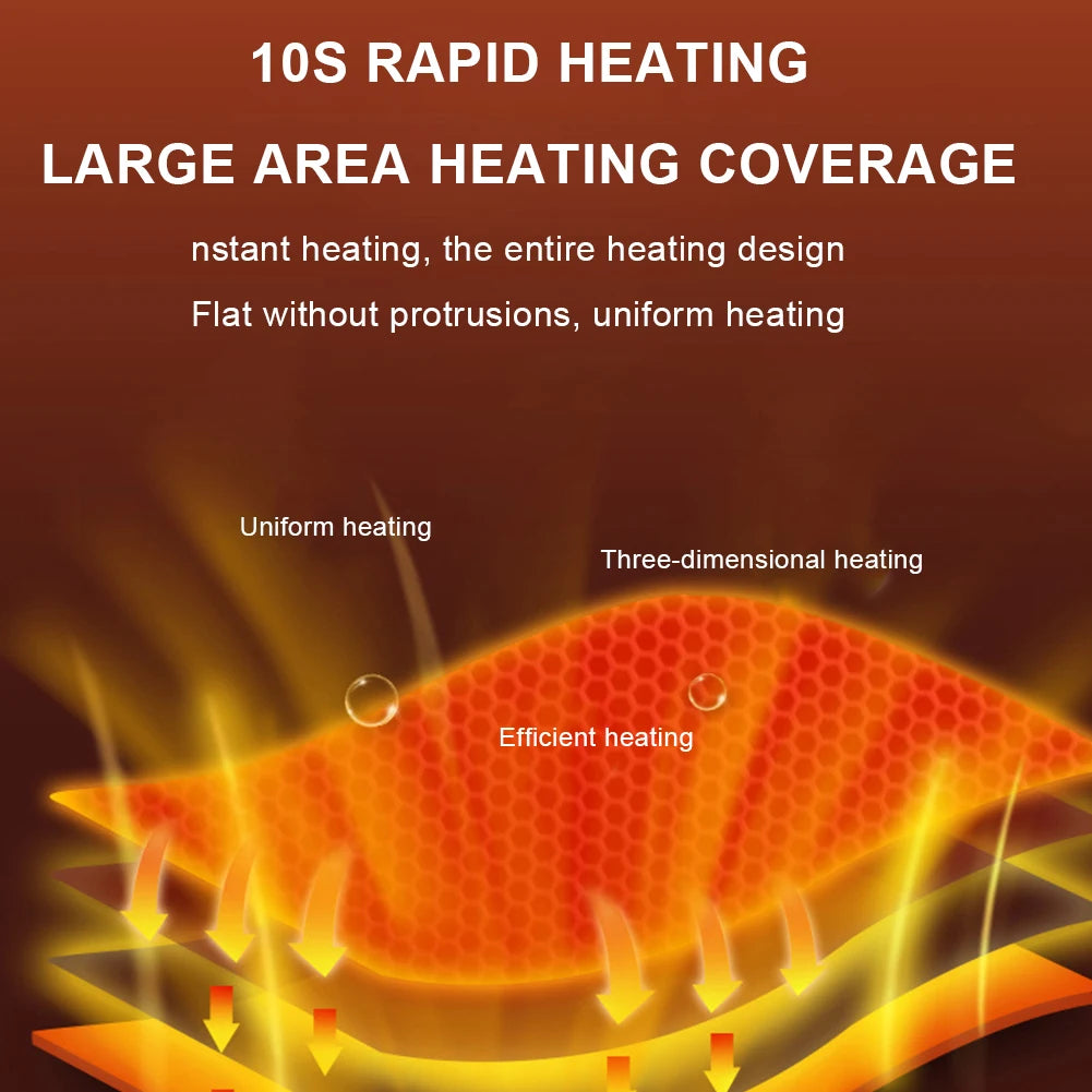 Unisex Heated Pants and Vests – 10-Zone Electric Trousers, Waterproof with 3 Heat Settings