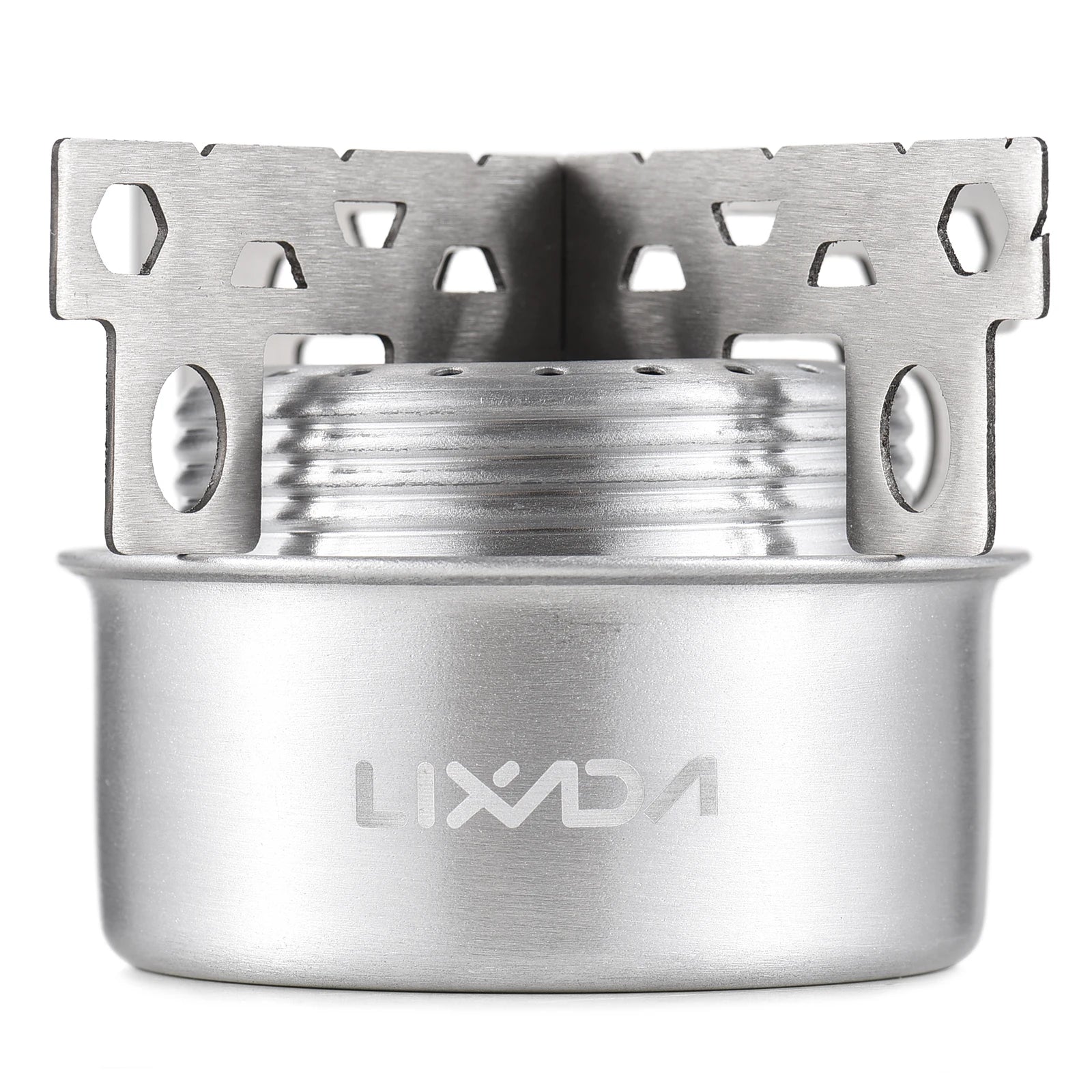 LIXADA Mini Camping Burner with Lid & Stand