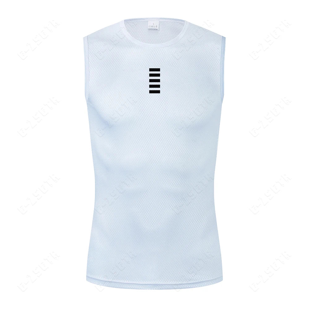 Quick-Dry Reflective Sleeveless Cycling Undershirt for Cycling