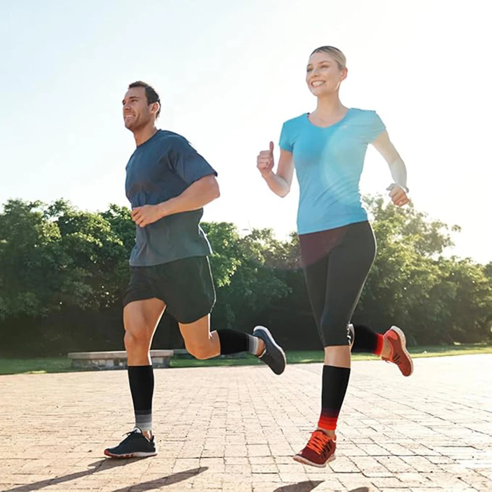 Calf Compression Sleeves – Support for Running, Shin Splints & Pain Relief