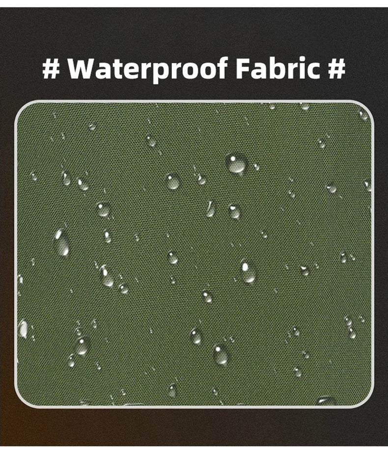 Tactical Fishing Backpack with Rod Holders & MOLLE System