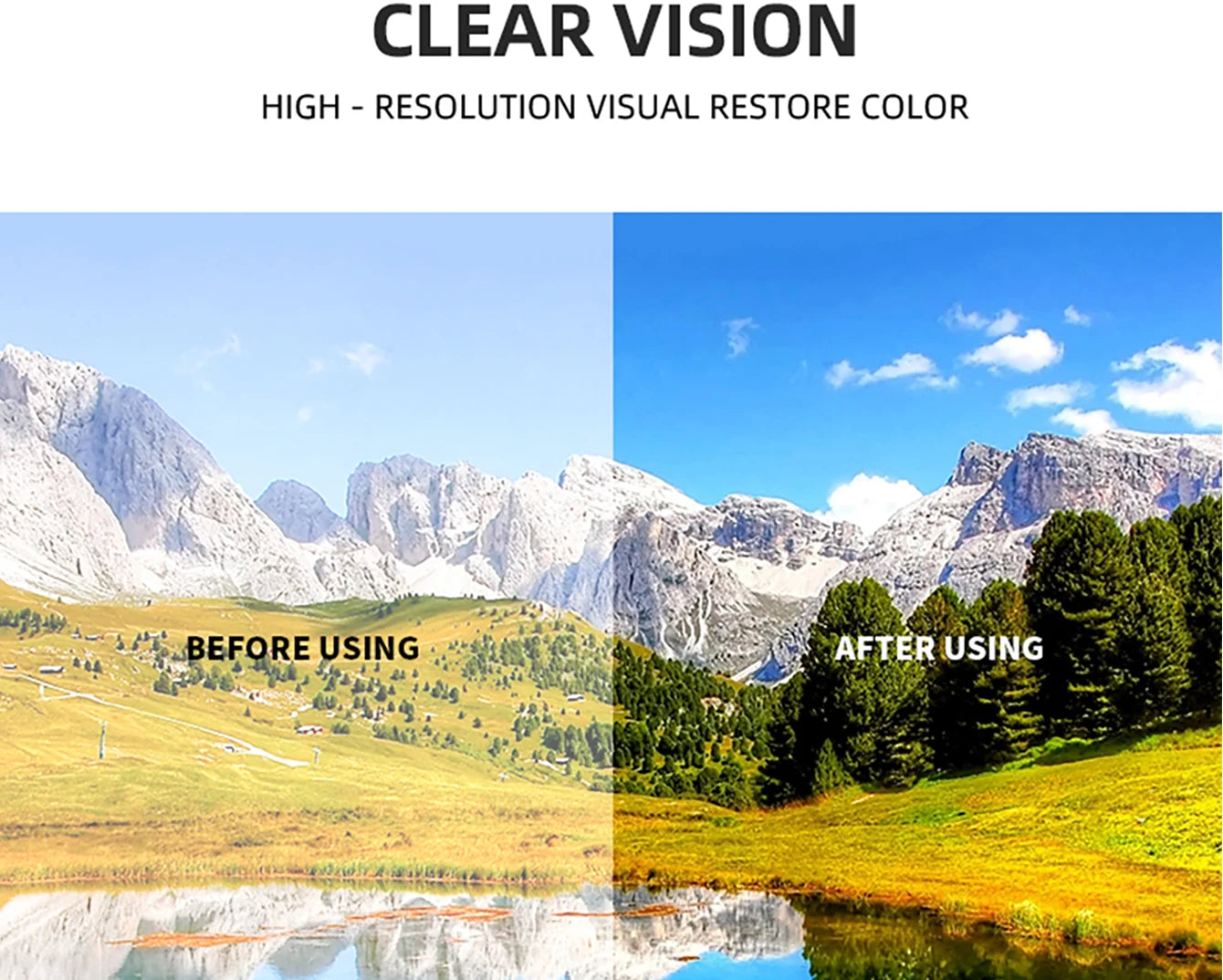 Anti-Fog Ski & Snowboard Goggles with Night Vision