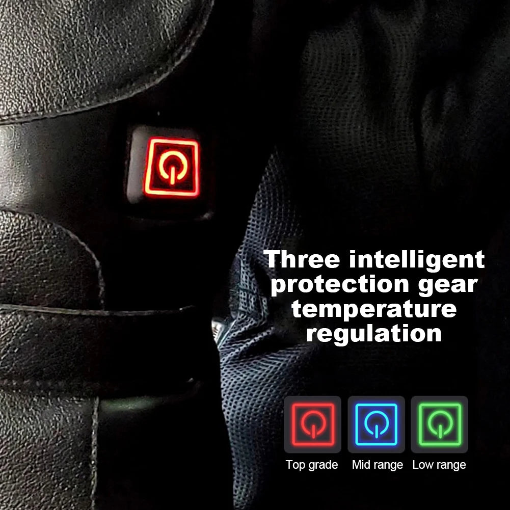 Rechargeable Heated Winter Gloves with 3 Heat Levels