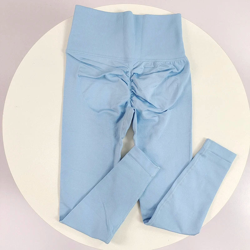 Seamless High-Waist Yoga Leggings for Women