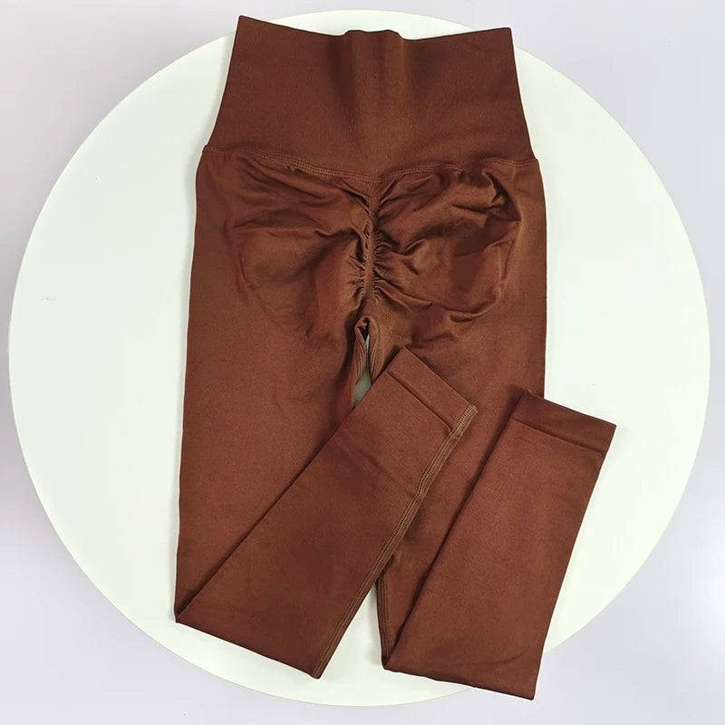 Seamless High-Waist Yoga Leggings for Women