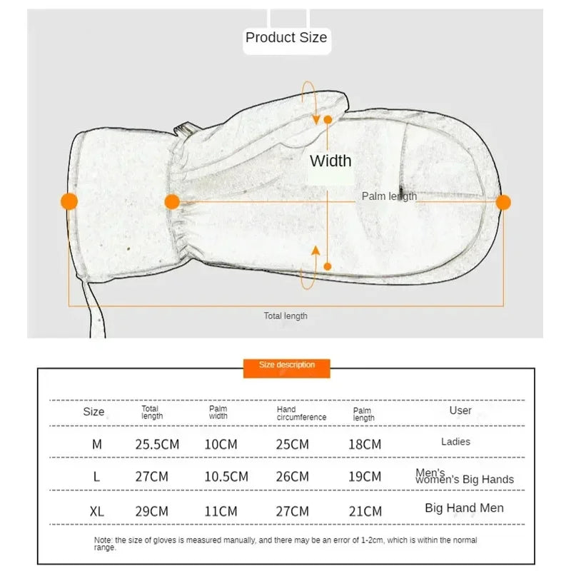 Touchscreen Winter Thermal Mittens for Men & Women (2025)