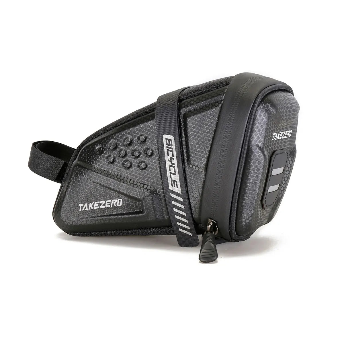 TAKEZERO TZ07 Bicycle Hard Shell Saddle Bag for Road & Mountain Bikes