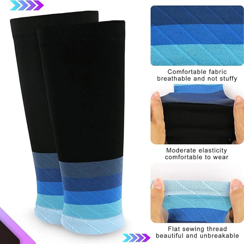 Calf Compression Sleeves – Support for Running, Shin Splints & Pain Relief