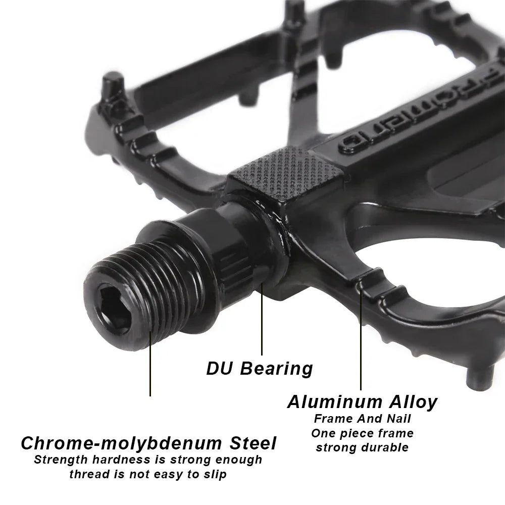 R27 Road Bike Pedals – Lightweight Non-Slip Platform with DU Bearings