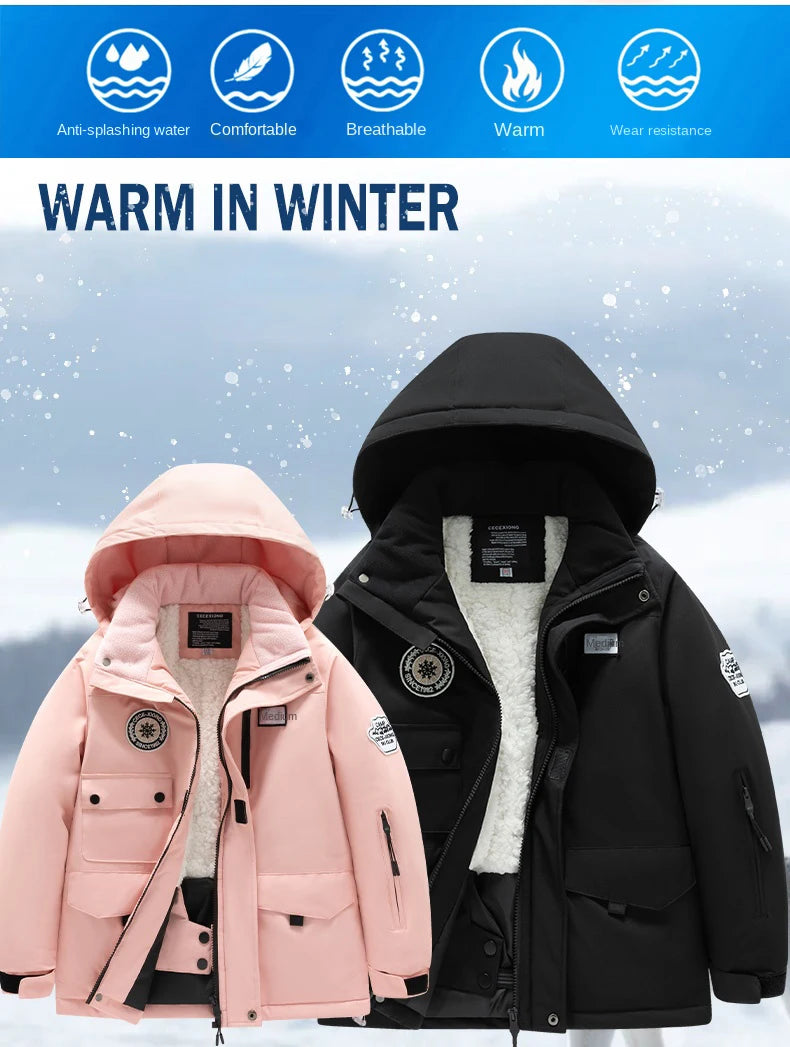 Waterproof Winter Ski Suit for Kids