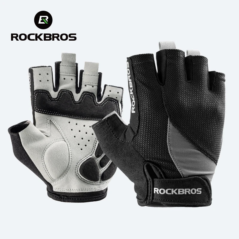 ROCKBROS Half-Finger Cycling Gloves for Men & Women