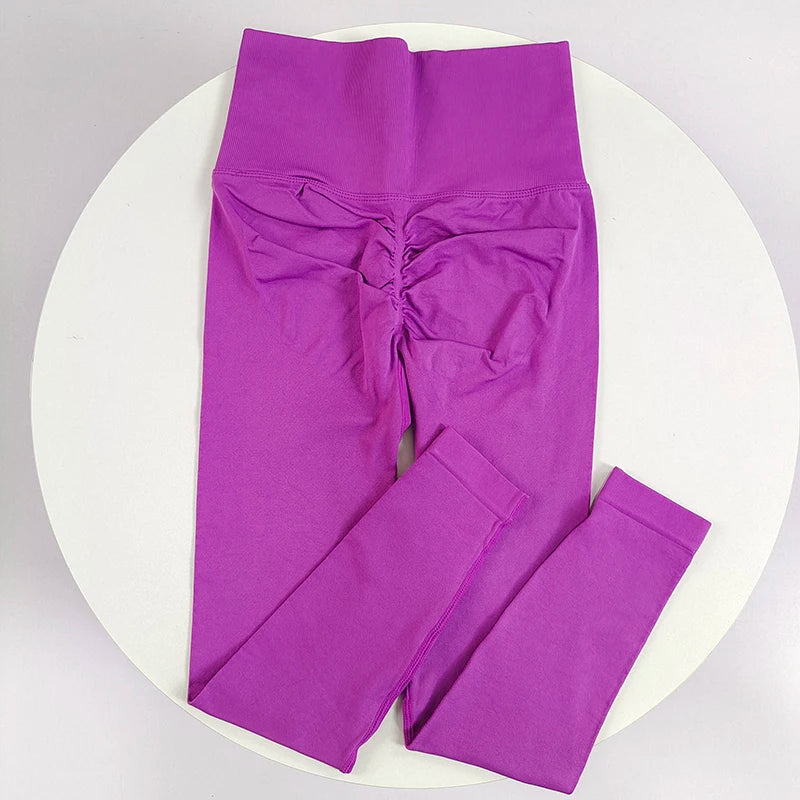 Seamless High-Waist Yoga Leggings for Women