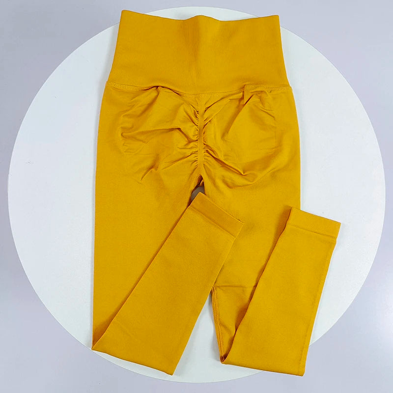 Seamless High-Waist Yoga Leggings for Women